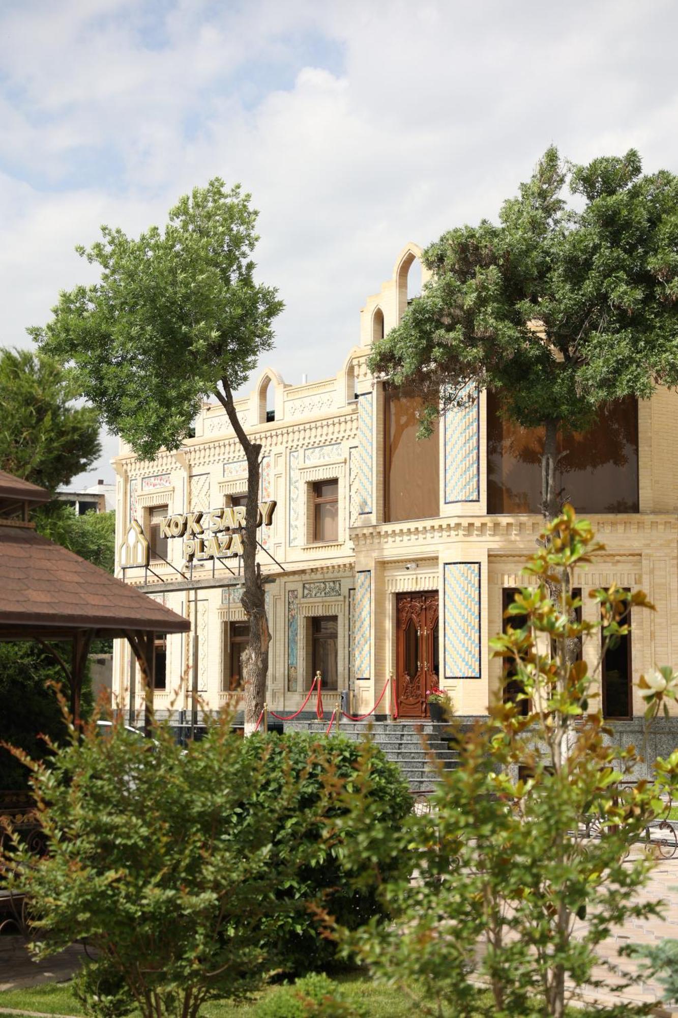 Ko'K Saroy Plaza Hotel Samarkand Buitenkant foto