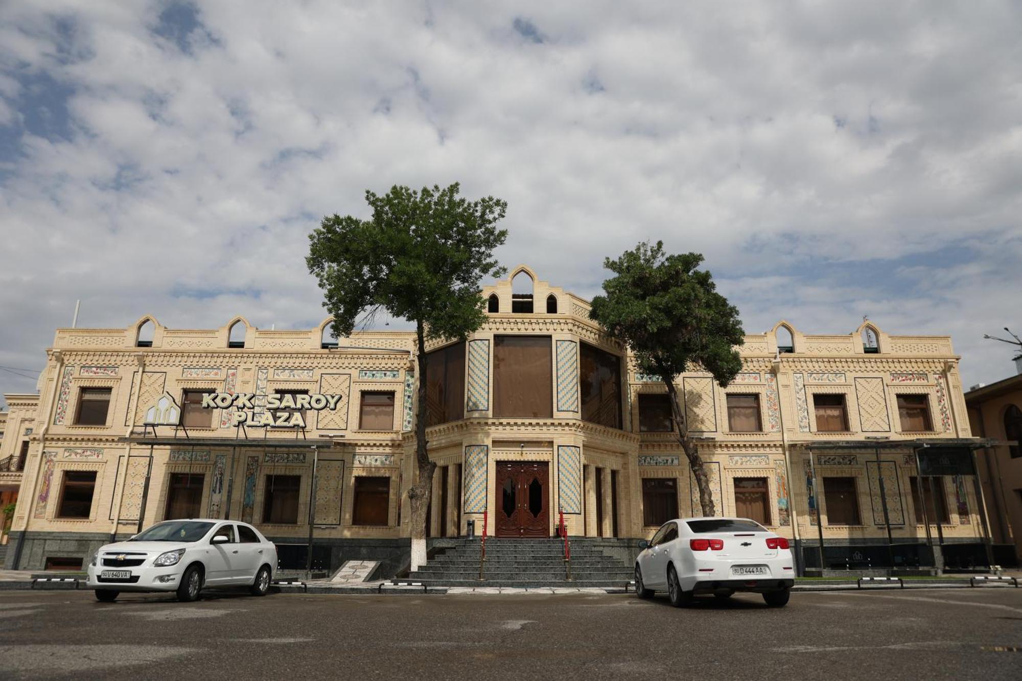 Ko'K Saroy Plaza Hotel Samarkand Buitenkant foto